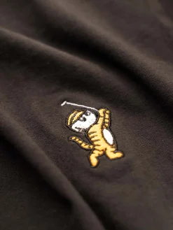 Malbon Evergreen Tiger Buckets Tee - Black