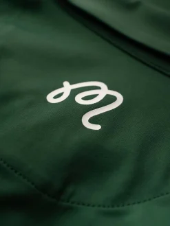 Malbon Evergreen Tiger Buckets Performance Pique Polo - Evergreen