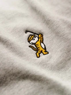 Malbon Evergreen Tiger Buckets Crewneck Sweatshirt - Heather