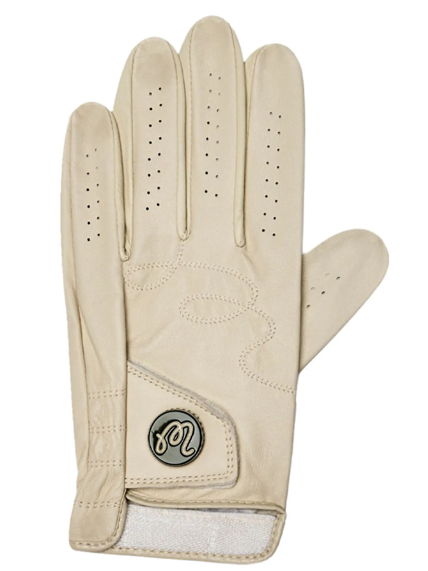 Malbon Golf Glove - Cream