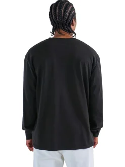 Malbon Gorse Long Sleeve Tee - Black