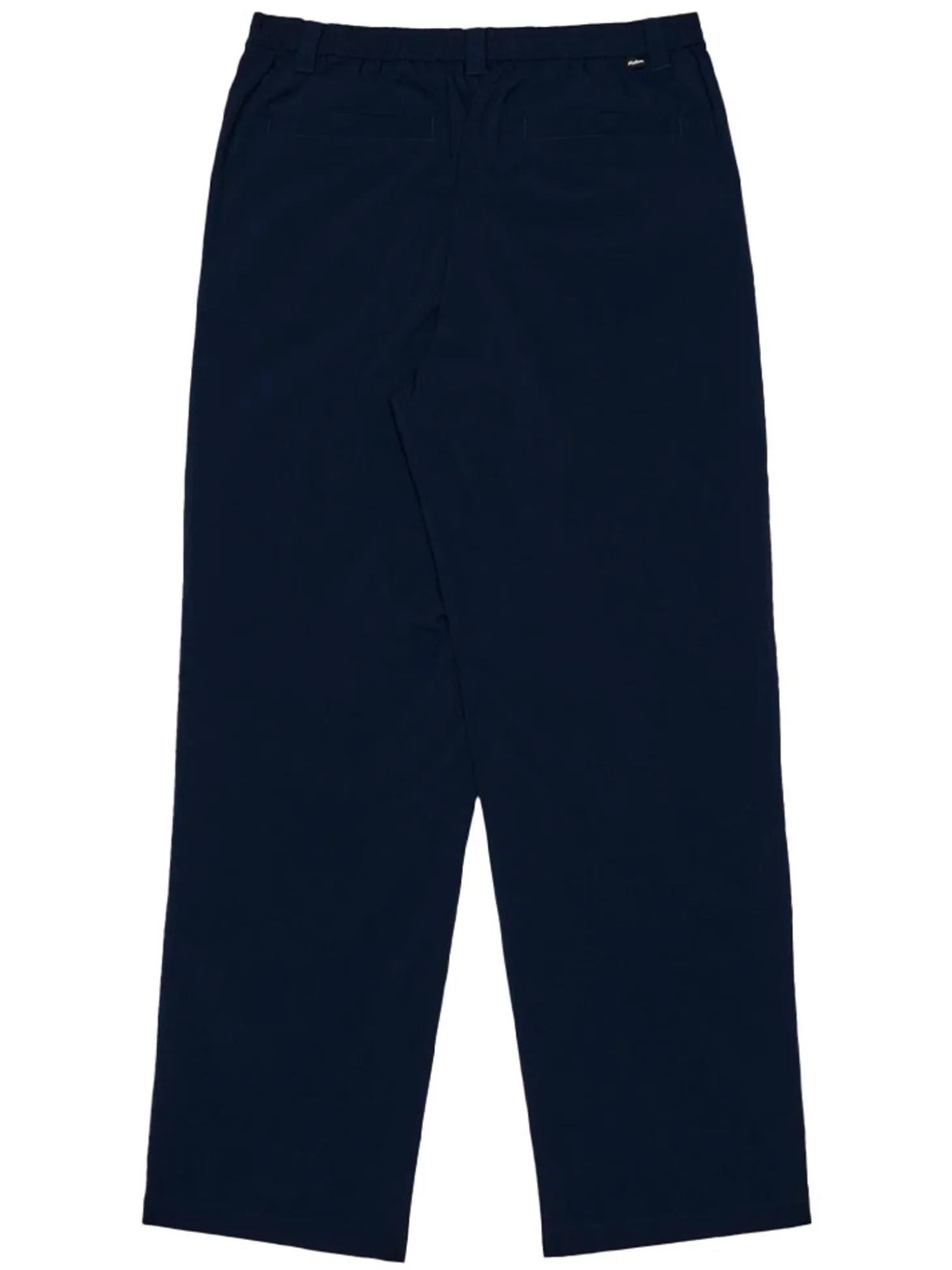 Malbon Magnolia Pleated Pant - Navy