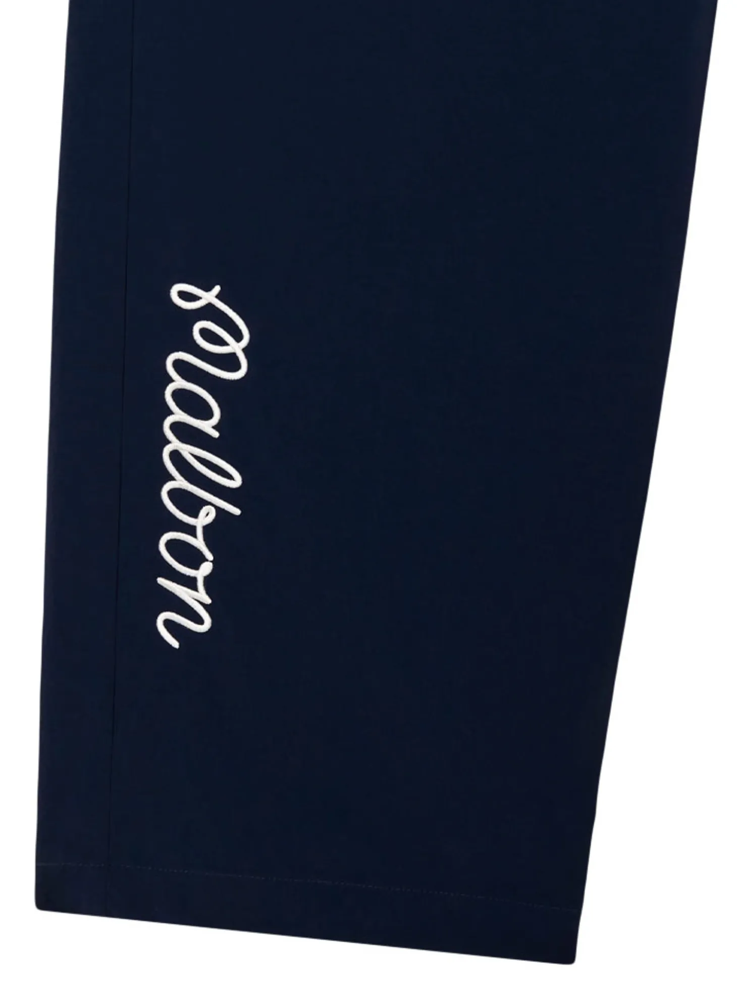 Malbon Magnolia Pleated Pant - Navy