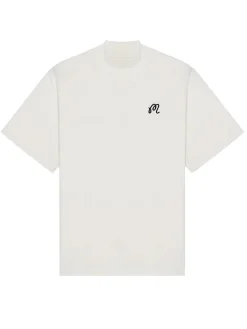 Malbon Mare Mockneck Tee - White