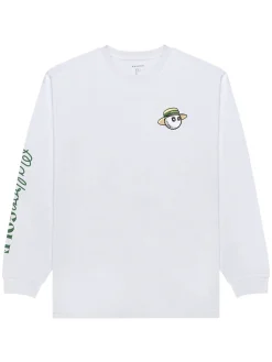 Malbon Marina LS Tee - White