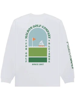 Malbon Marina LS Tee - White