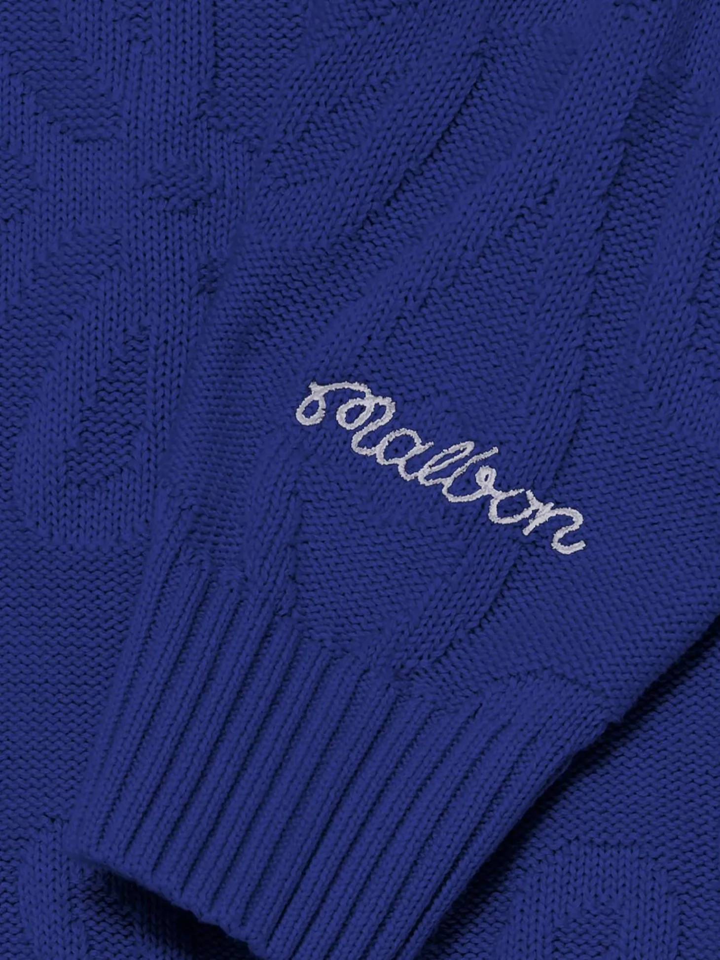 Malbon Monaco Knit Sweater - Blue