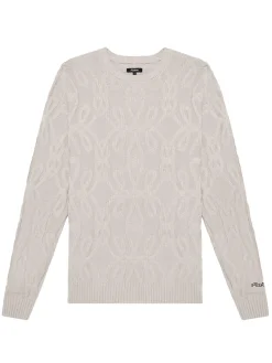 Malbon Monaco Knit Sweater - Ivory