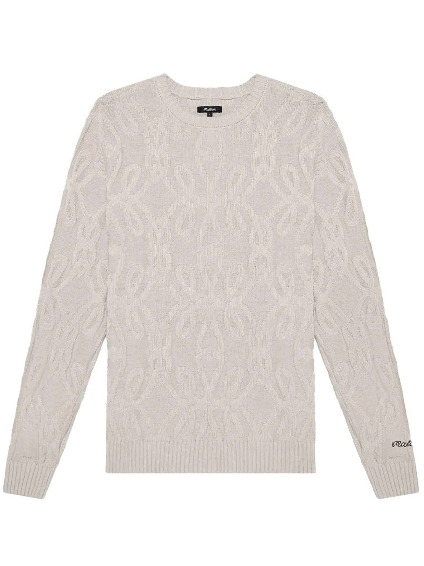 Malbon Monaco Knit Sweater - Ivory