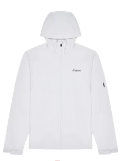 Malbon Performance Full Zip Shell Jacket - White