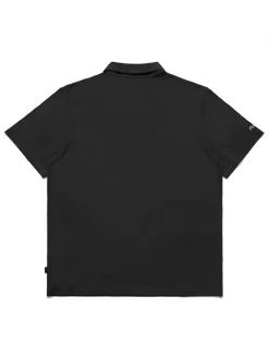 Malbon Performance Pique Polo - Black