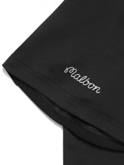 Malbon Performance Pique Polo - Black