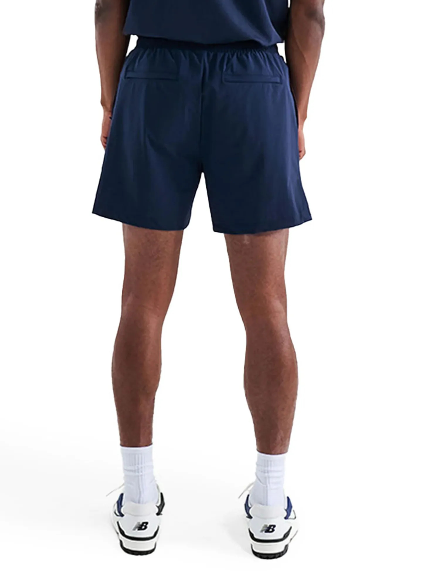 Malbon Performance Poly Tech Short - Navy