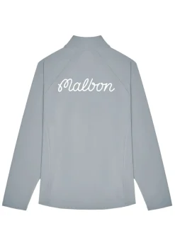 Malbon Performance Raglan Quarter Zip - Steel