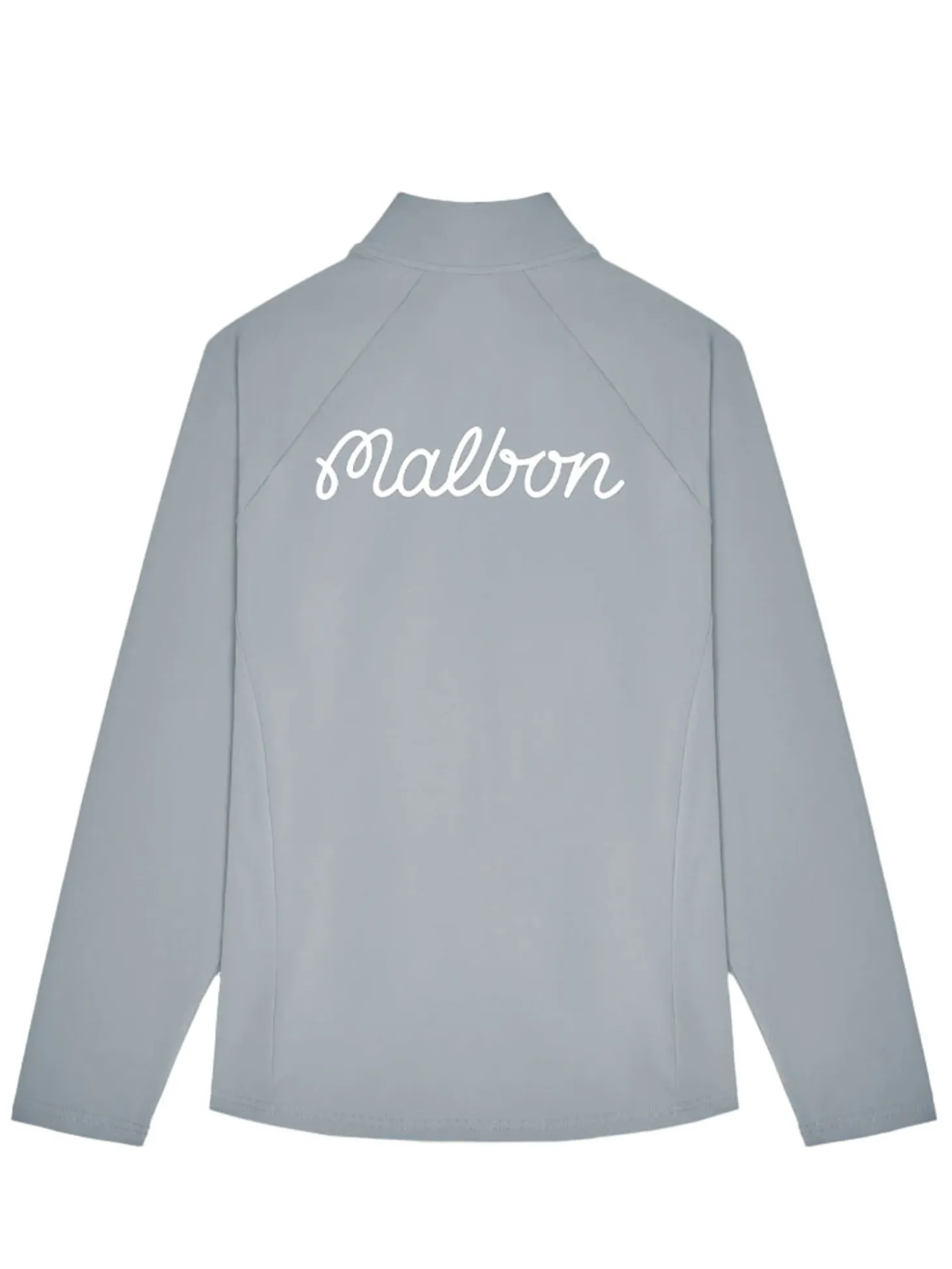 Malbon Performance Raglan Quarter Zip - Steel