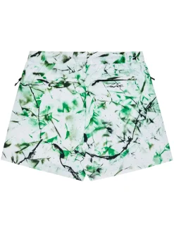 Malbon Performance Tag Tech Short - Camo Multi