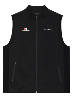 Malbon Poly Down Vest - Black
