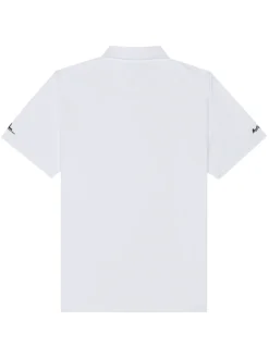 Malbon Poly Performance Polo - White