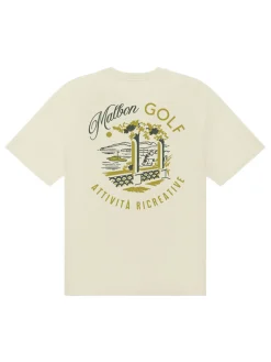 Malbon Recreation T-Shirt - Cream