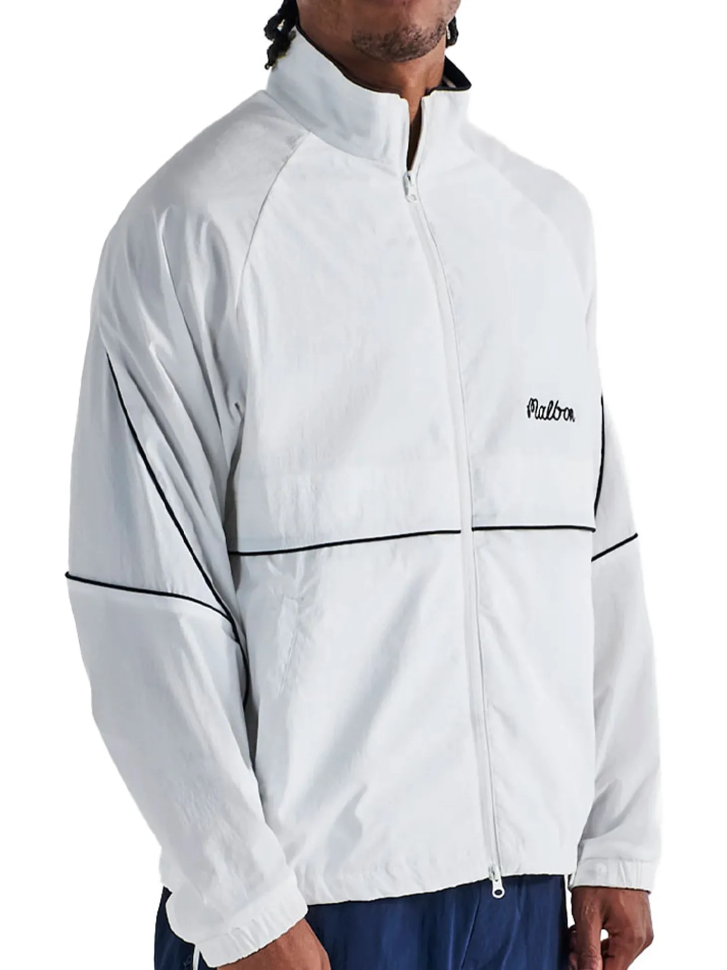 Malbon Riva Nylon Jacket - White