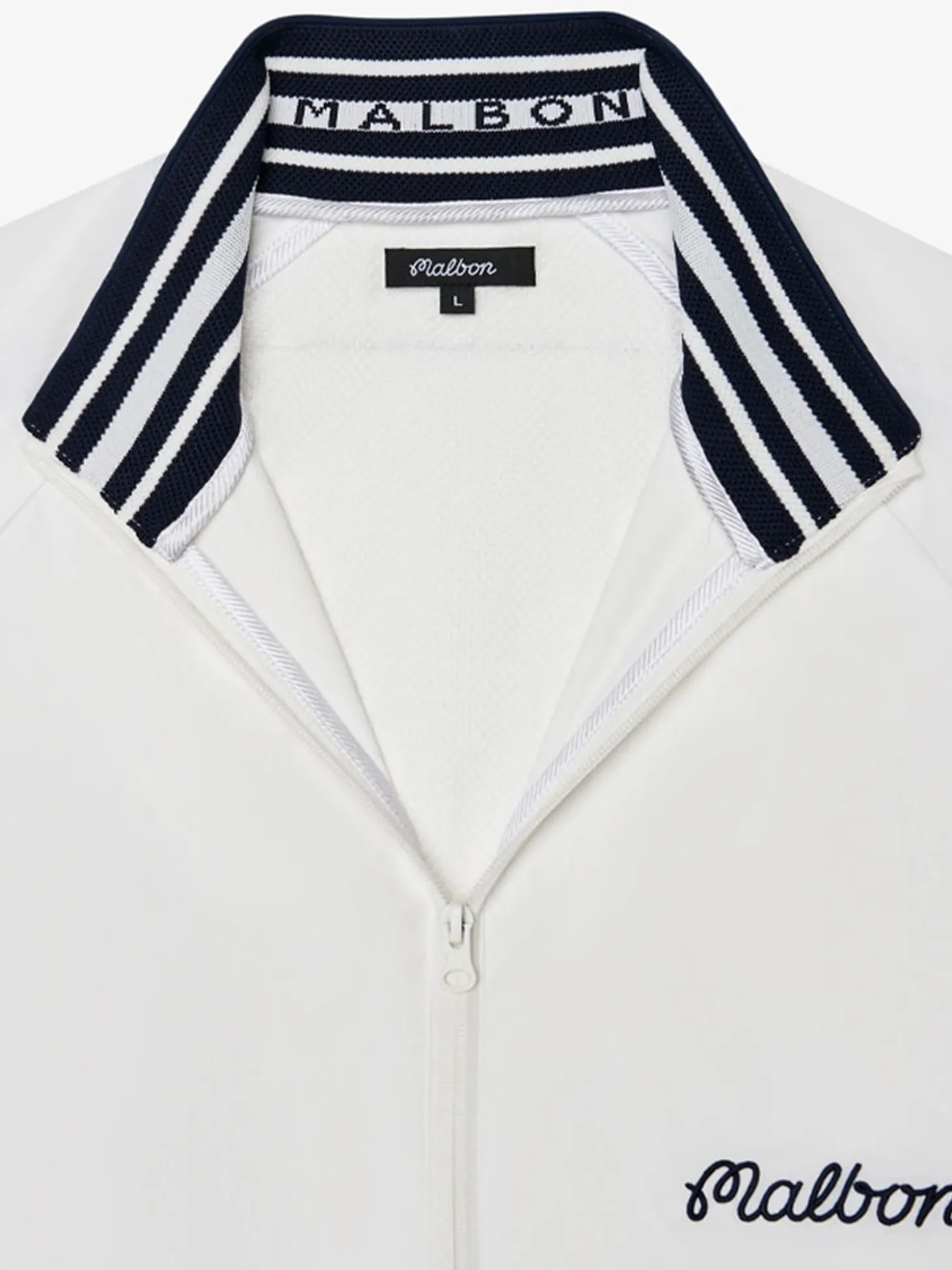 Malbon Riva Nylon Jacket - White