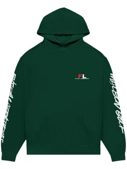 Malbon Tag Hooded Sweatshirt - Forest