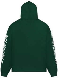 Malbon Tag Hooded Sweatshirt - Forest
