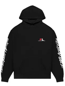 Malbon Tag Hooded Sweatshirt - Black