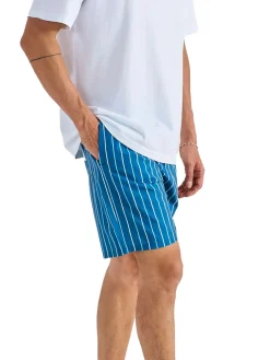 Malbon Tonino Hybrid Short Printed - Ocean