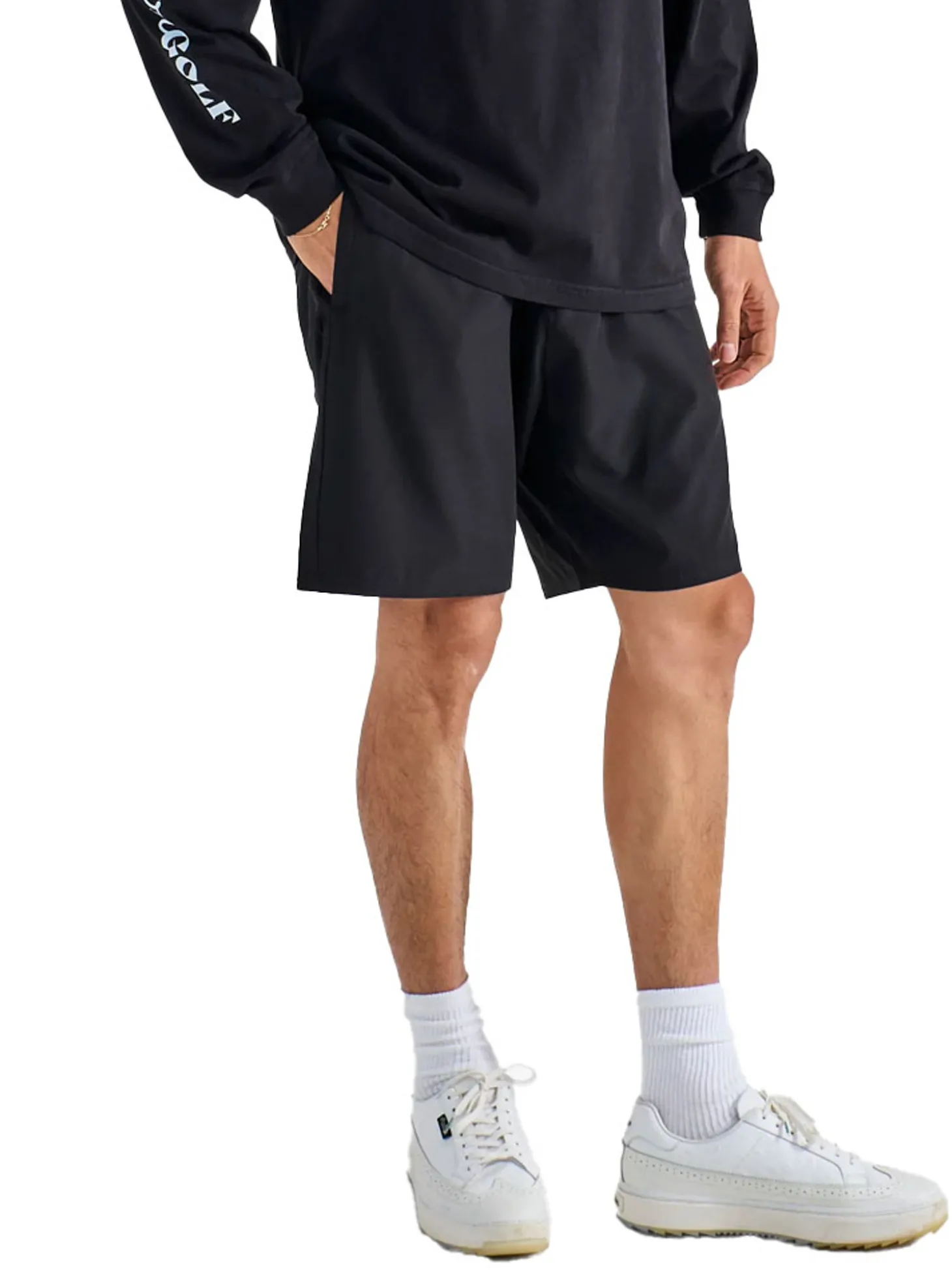 Malbon Tonino Hybrid Short Solid - Black