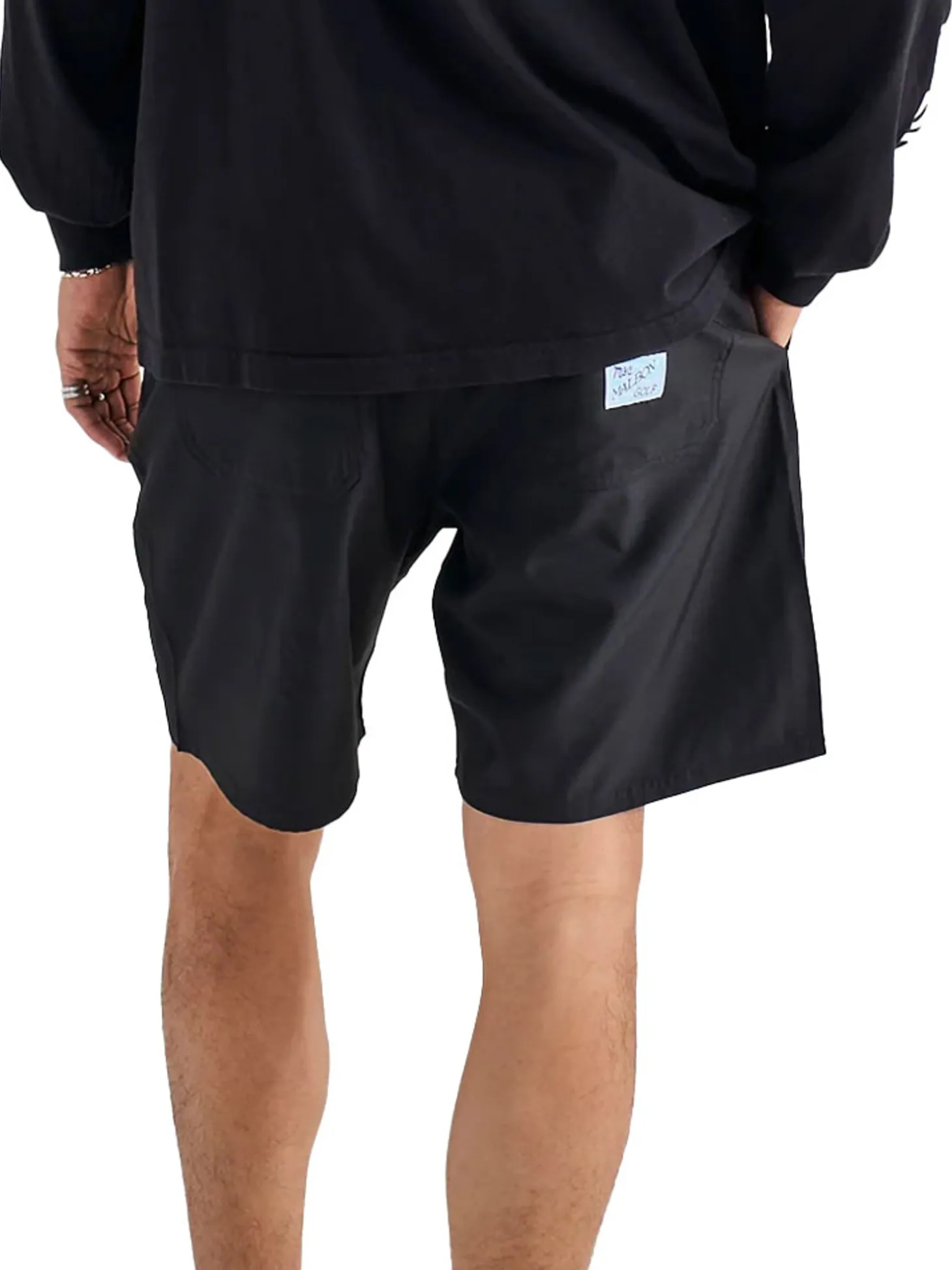 Malbon Tonino Hybrid Short Solid - Black