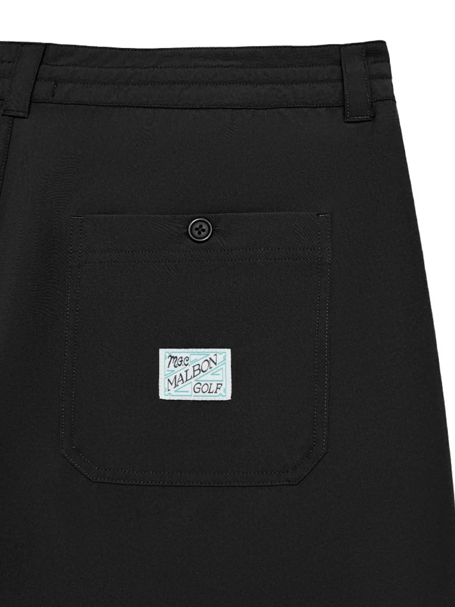 Malbon Tonino Hybrid Short Solid - Black