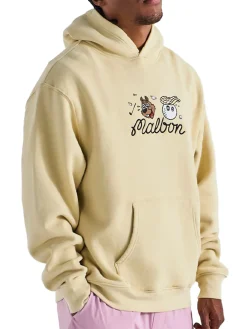 Malbon Two Man Scramble Hoodie - Light Khaki