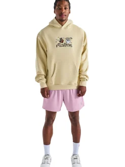 Malbon Two Man Scramble Hoodie - Light Khaki