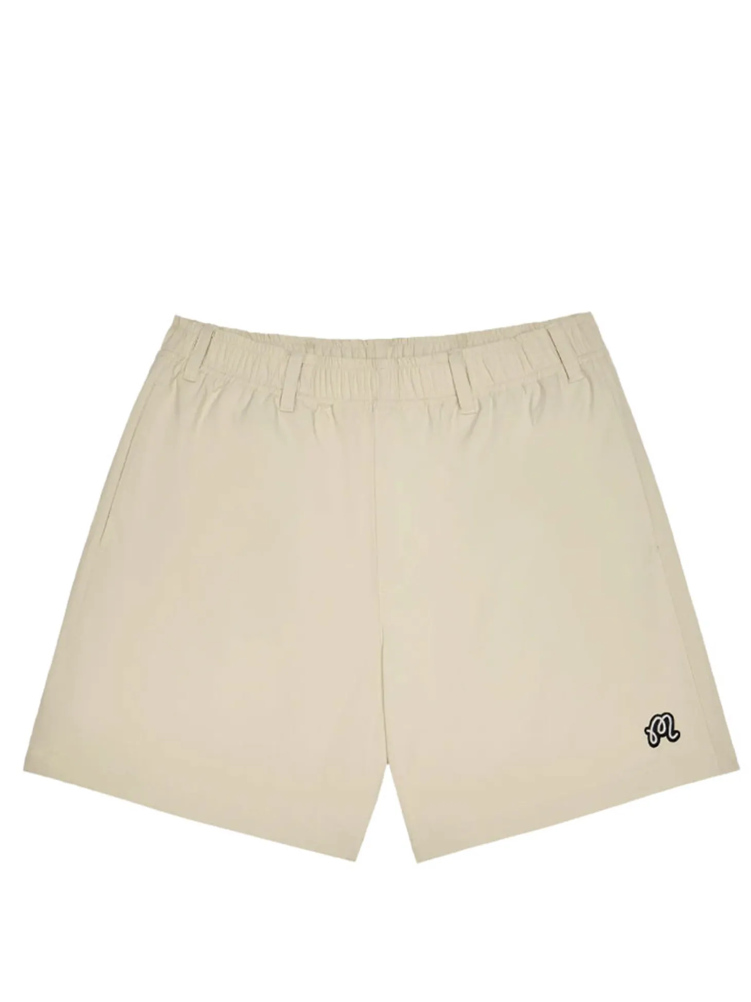 Malbon Two Man Scramble Scooter Short - Light Khaki
