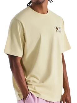 Malbon Two Man Scramble T-Shirt - Light Khaki