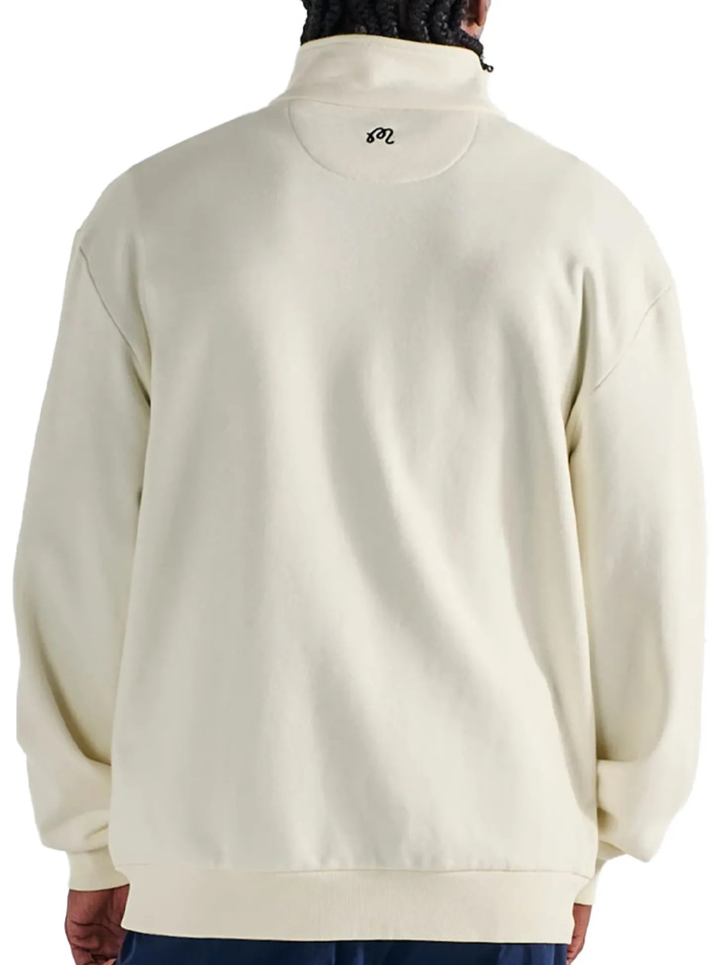 Malbon University Double Zip Jacket - Cream