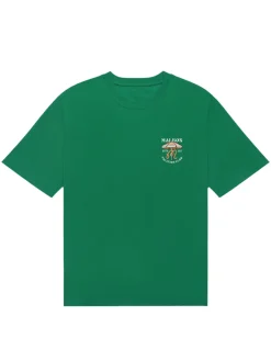 Malbon Vacation Club SS Tee - Kelly Green