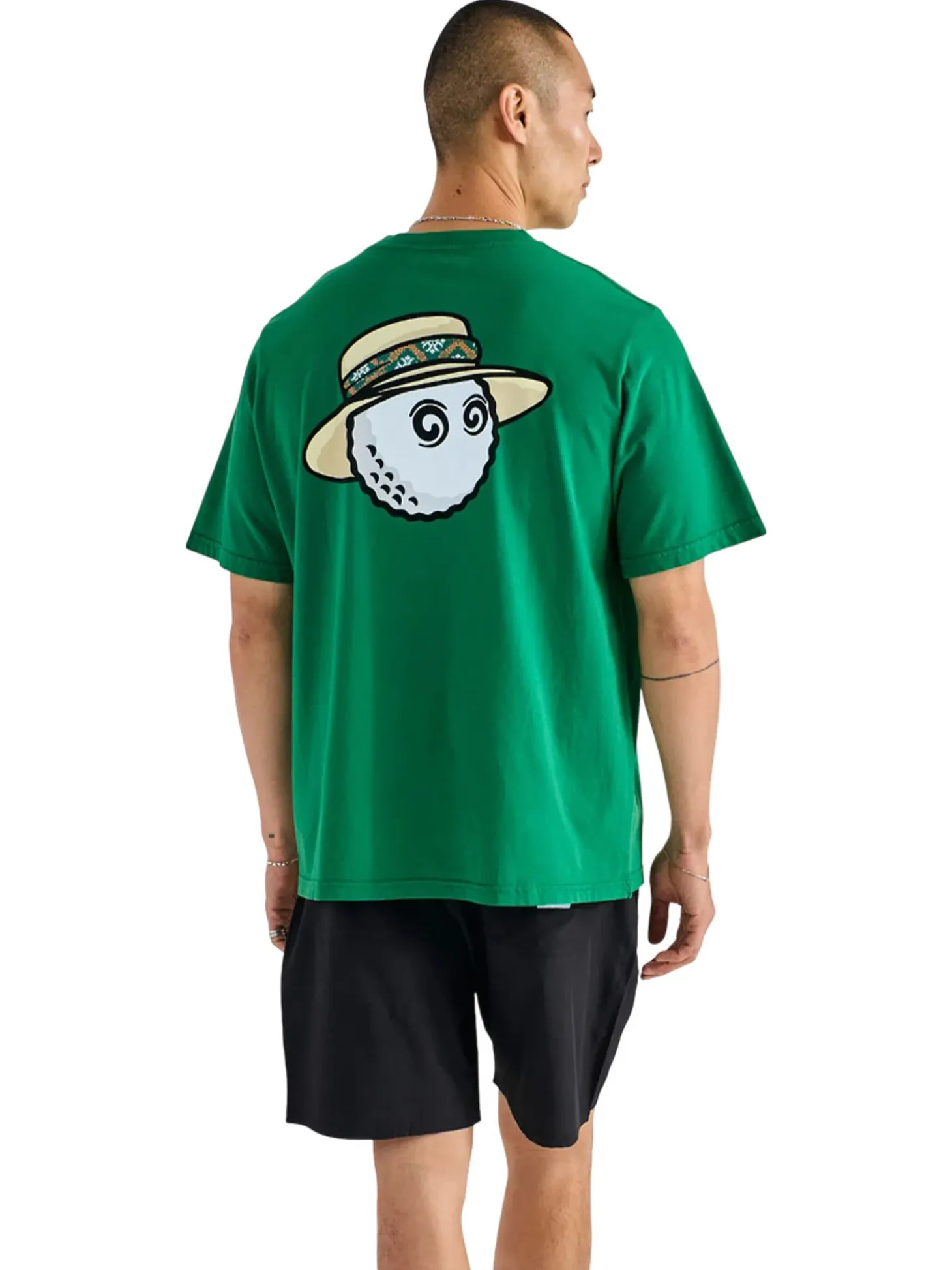 Malbon Vacation Club SS Tee - Kelly Green