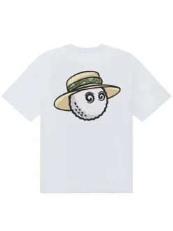 Malbon Vacation Club SS Tee - White