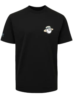 Malbon Villa SS Tee - Black