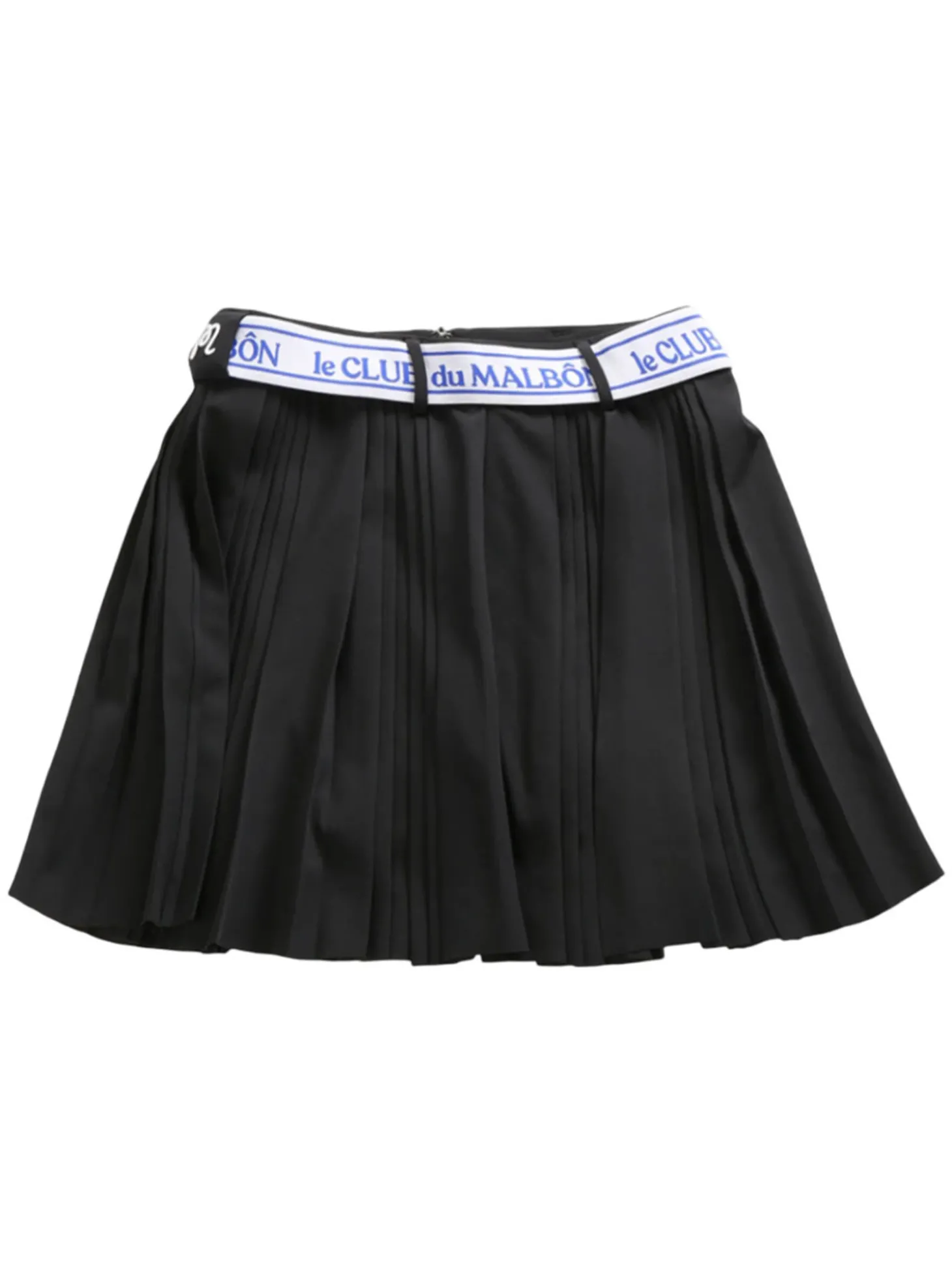 Malbon Womens Joelle Pleated Skort - Black