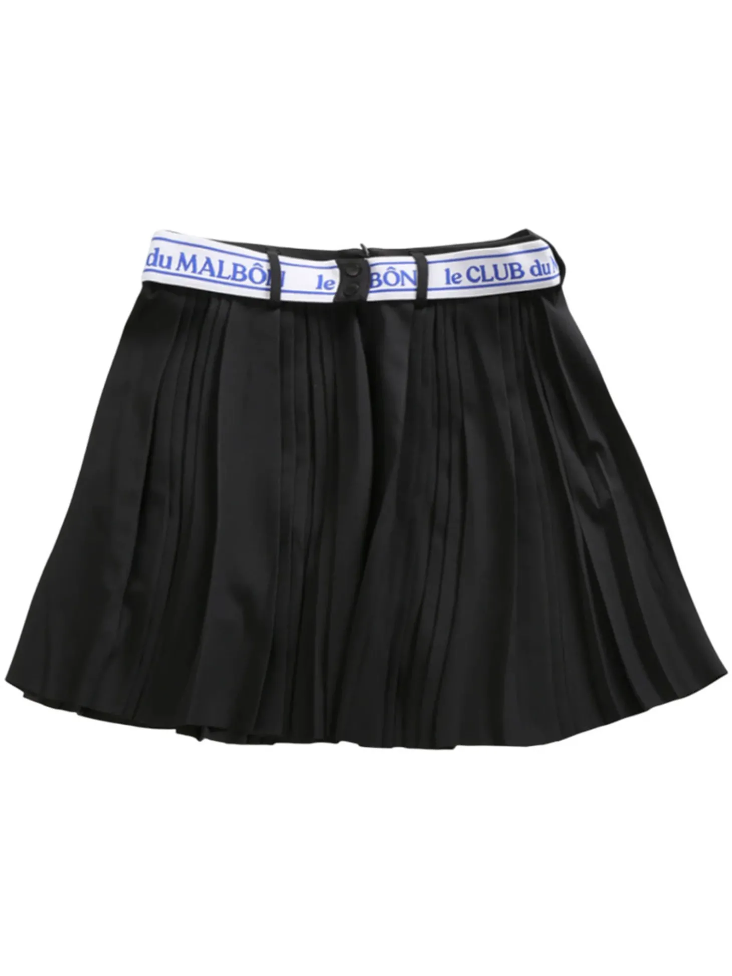 Malbon Womens Joelle Pleated Skort - Black