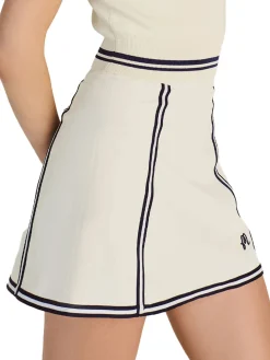 Malbon Womens Lia Skirt - Ivory