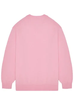 Malbon x Jesper Parnevik V-Neck Merino Wool Sweater - Pink