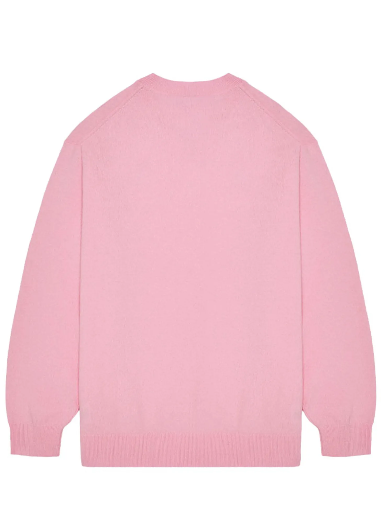 Malbon x Jesper Parnevik V-Neck Merino Wool Sweater - Pink