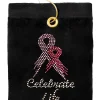 Navika Celebrate Life Golf Towel Black