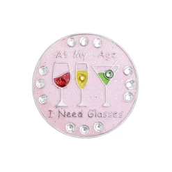 Navika Crystal At My Age I Need Glasses Ball Marker
