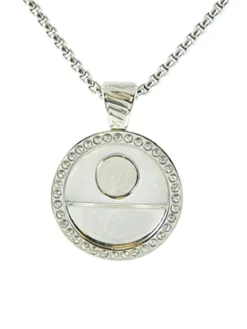 Navika Crystal Chameleon Necklace