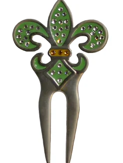 Navika Crystal Divot Tool Green